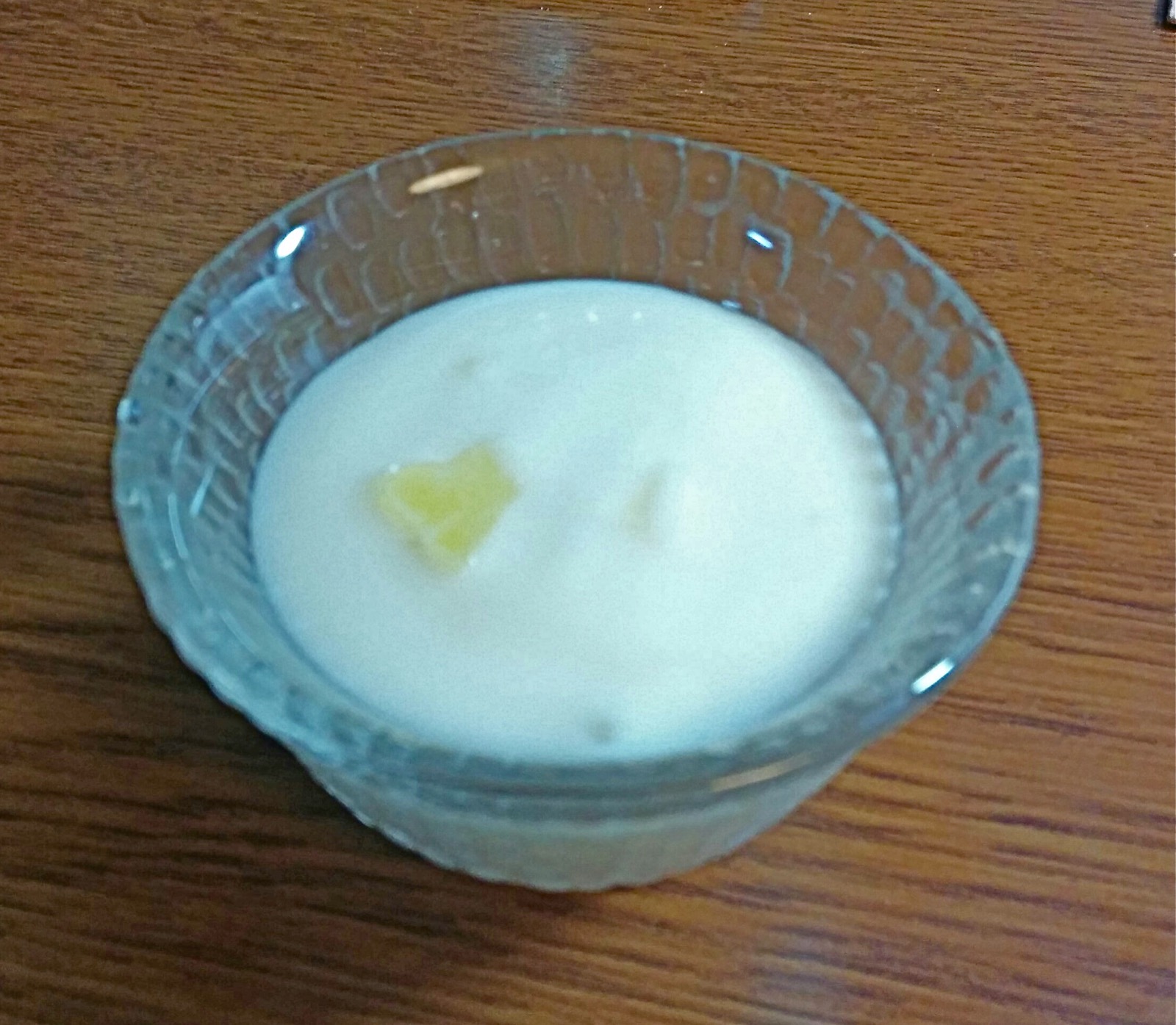 A bowl of yogurt, a food made by helpful bacteria, a reminder that many microbes are friendly.